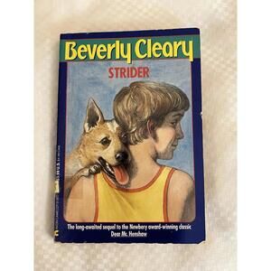 Strider by Beverly Cleary 1992 Avon Camelot First Printing Paperback